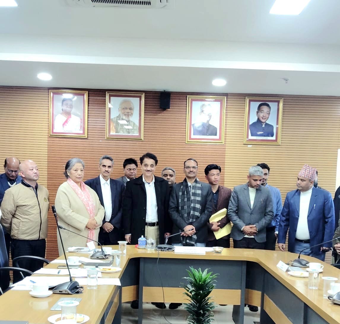 University leadership at a government convening